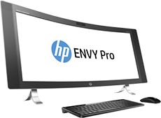 HP ENVY Pro Kavisli All-in-One Masaüstü Bilgisayar