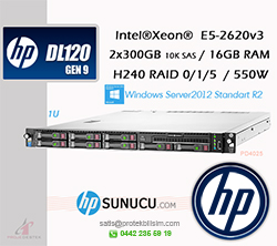 HP DL120 Gen9 E5-2620v3